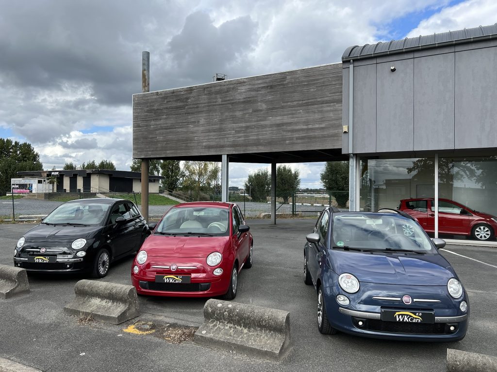 Fiat 500 3 stuks op stock met de 1.2 benzine motor pop,lounge en lounge Cabrio