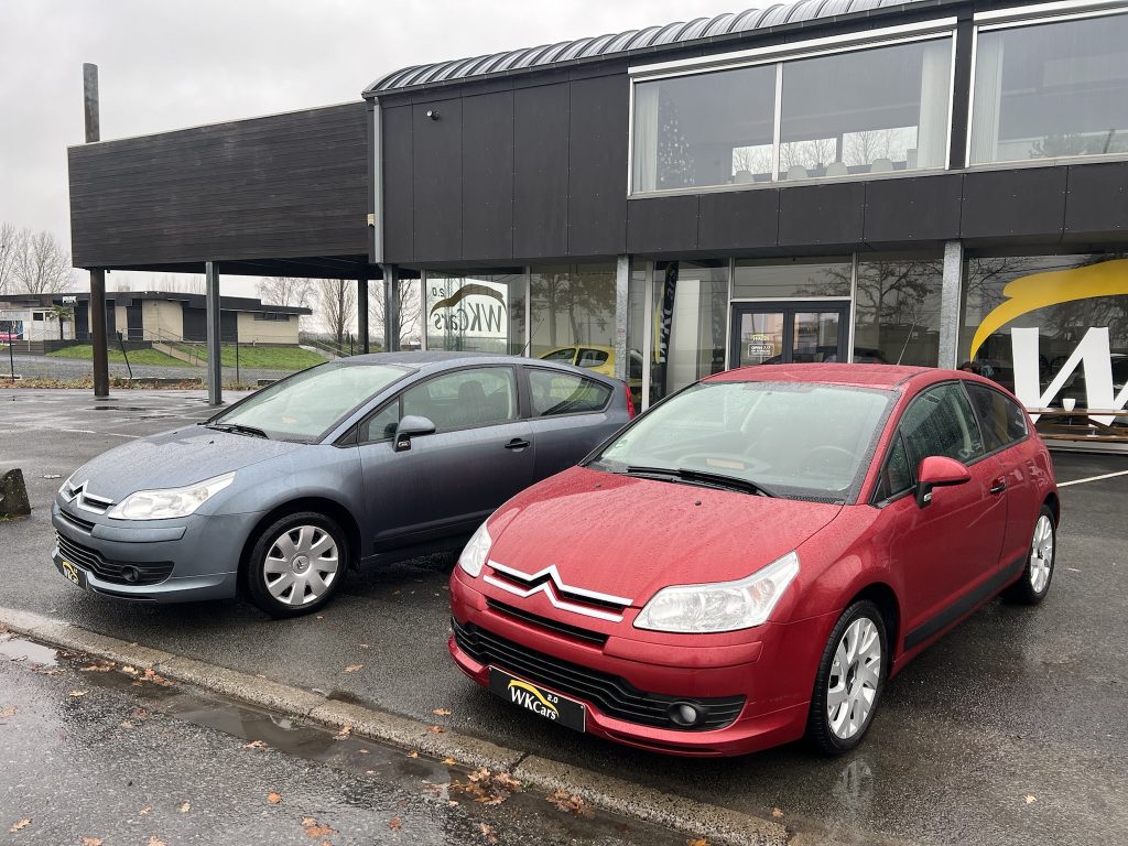 2 stuks Citroen C4 Coupe//aparte verkoop//1.4 benzine//weinig km//veel opties//