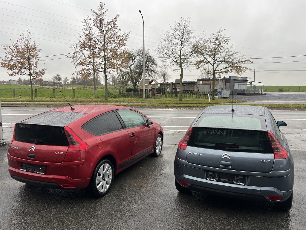 2 stuks Citroen C4 Coupe//aparte verkoop//1.4 benzine//weinig km//veel opties//