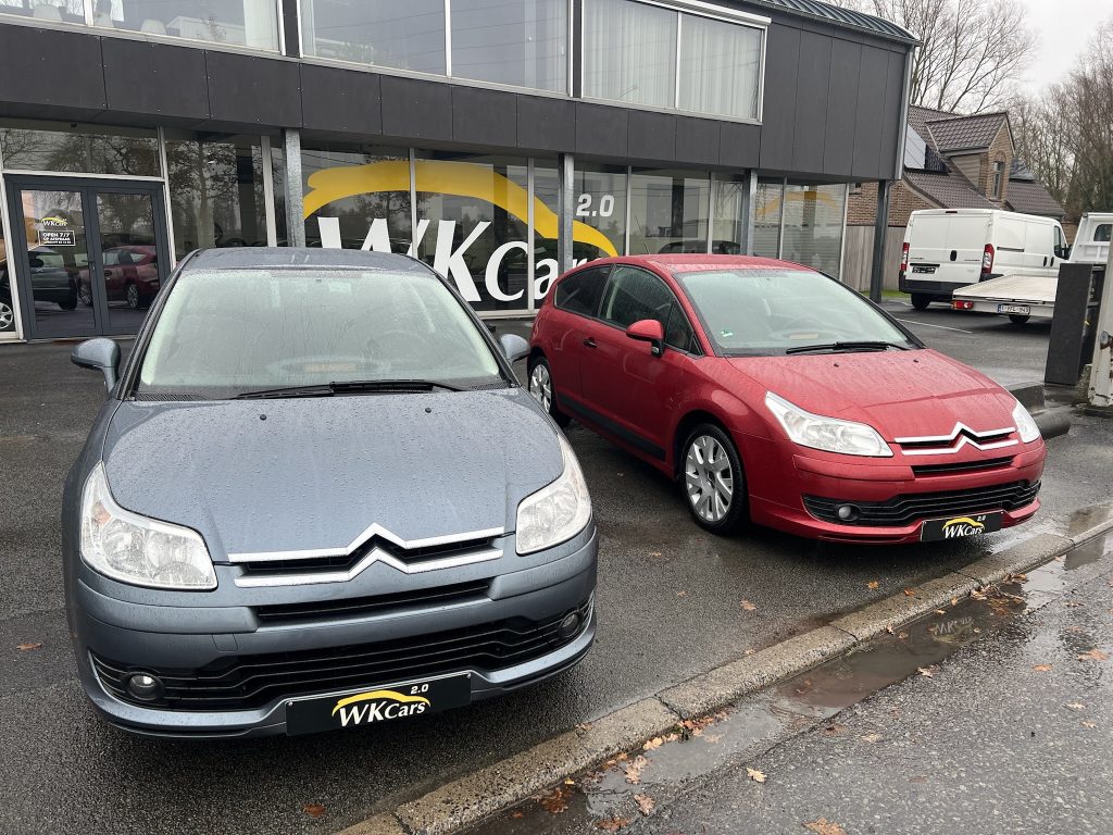 2 stuks Citroen C4 Coupe//aparte verkoop//1.4 benzine//weinig km//veel opties//