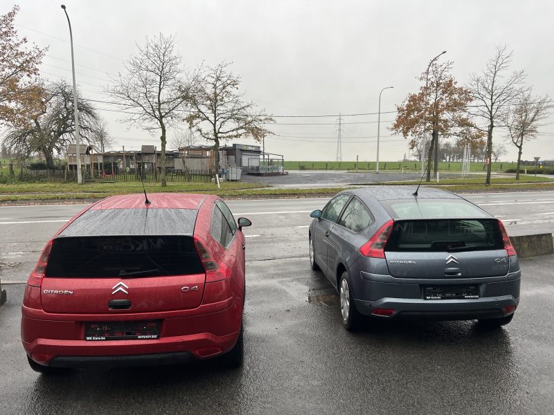 2 stuks Citroen C4 Coupe//aparte verkoop//1.4 benzine//weinig km//veel opties//