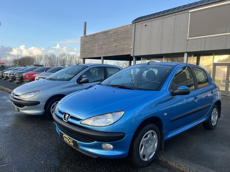 2 stuks van de Peugeot 206 in benzine weinig km volledig in orde gezet