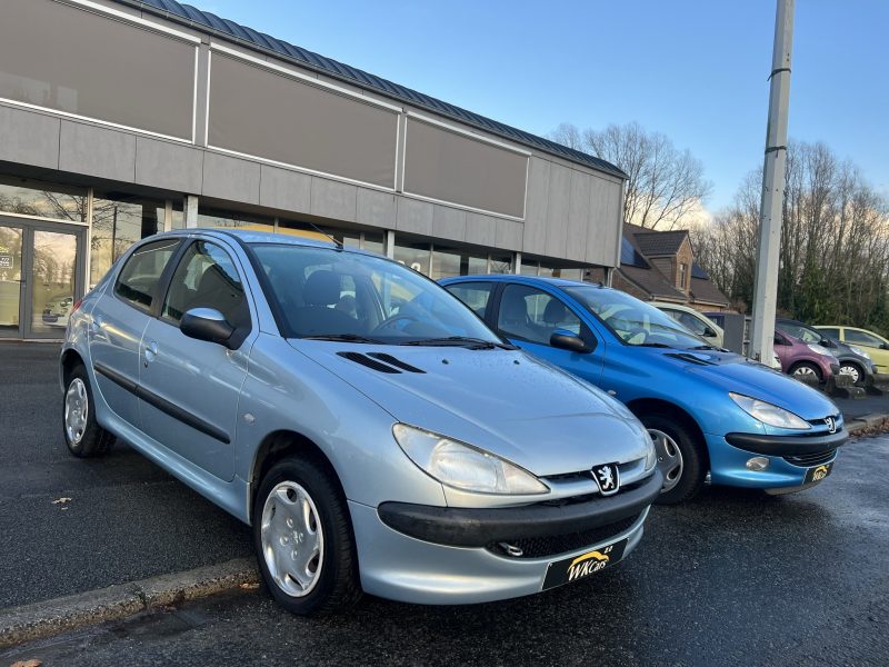 2 stuks van de Peugeot 206 in benzine weinig km volledig in orde gezet
