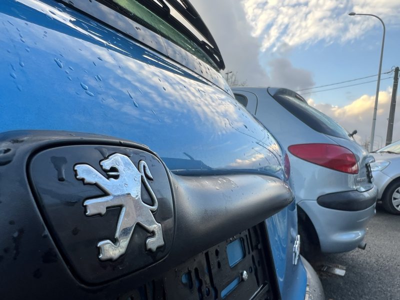2 stuks van de Peugeot 206 in benzine weinig km volledig in orde gezet