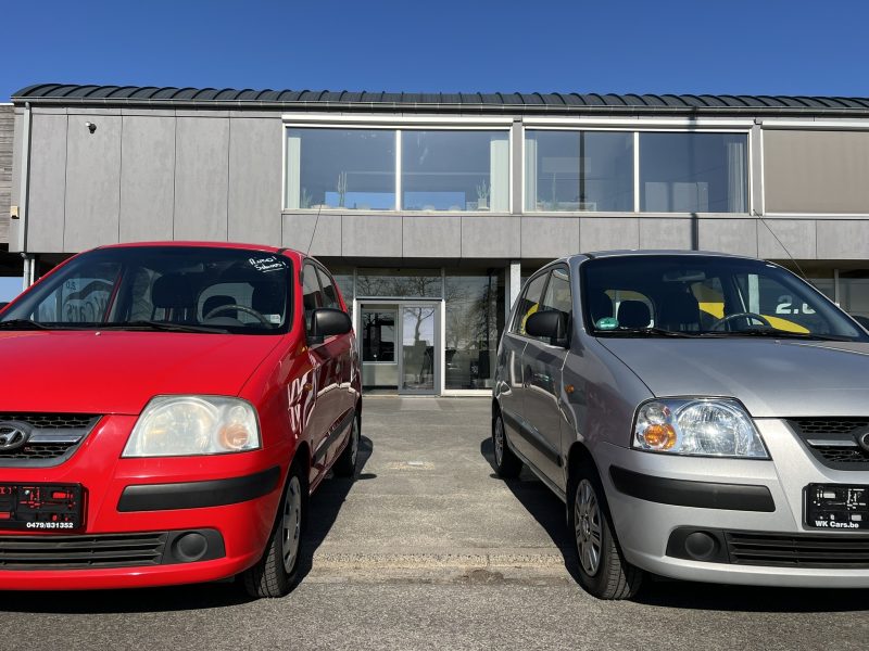 2 stuks van de Hyundai Atos in benzine 5 deurs en met airco
