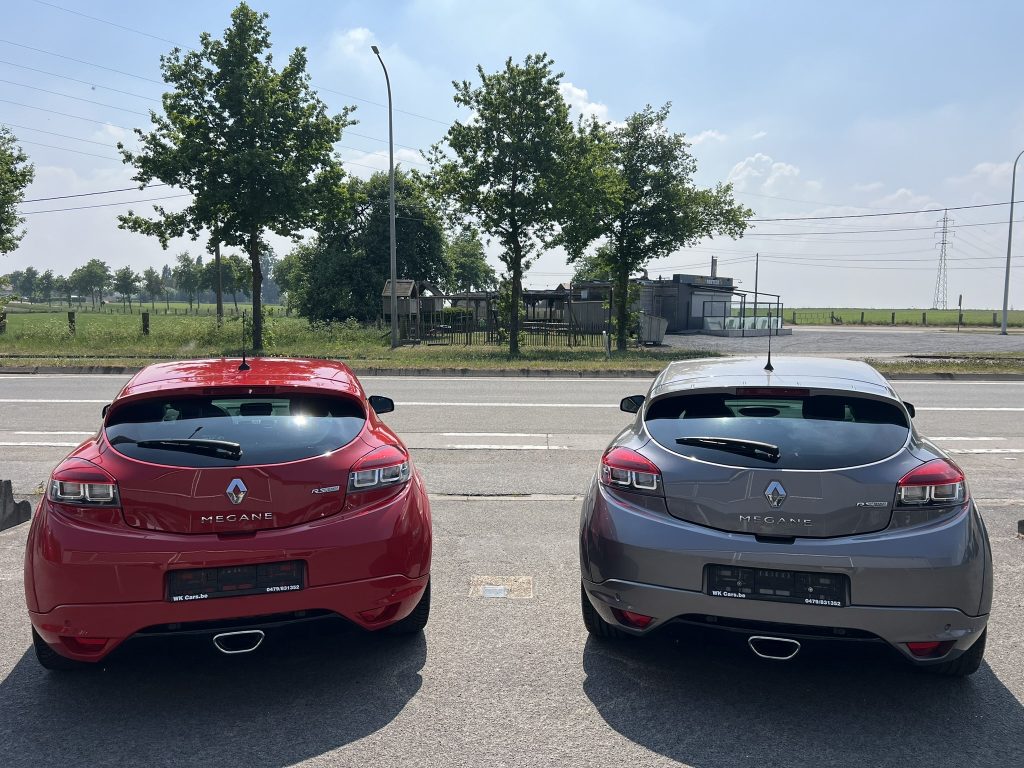 2 stuks van de Renault Sport Megane 3 RS op stock