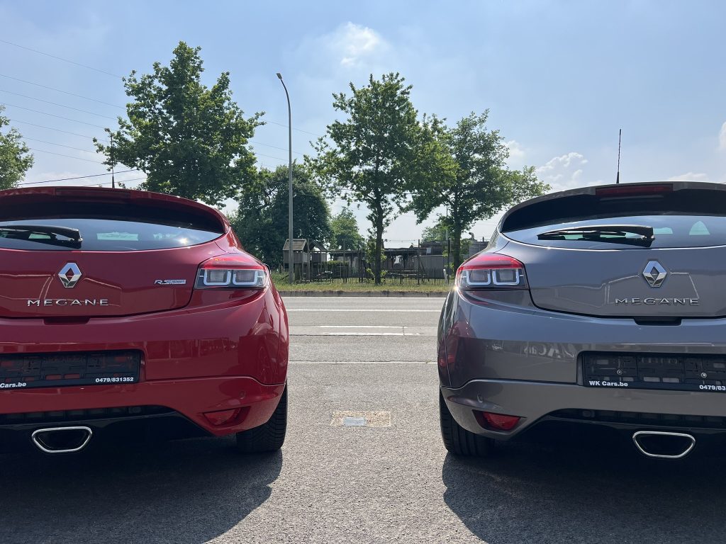 2 stuks van de Renault Sport Megane 3 RS op stock