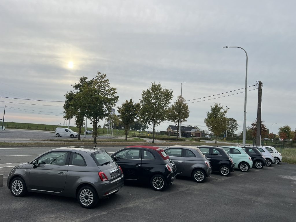 8 stuks op stock van de Fiat 500 in 1.2 benzine vanaf 5.950€