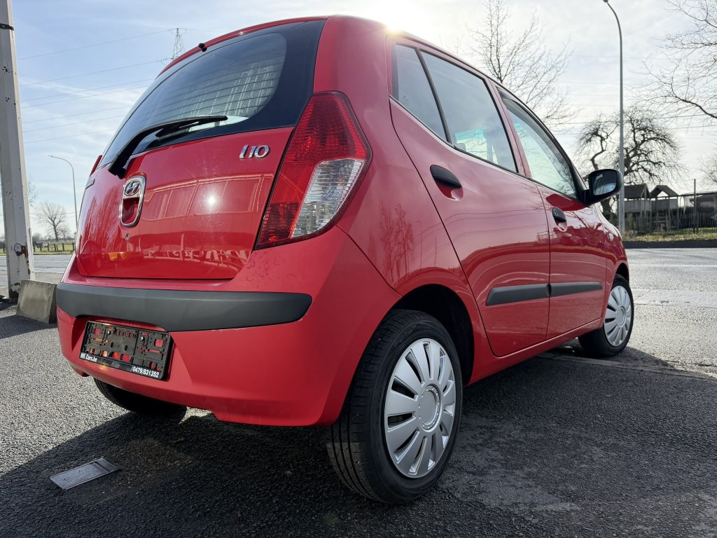 Hyundai I10 met de 1.1 benzine 5deurs slechts 57.314km