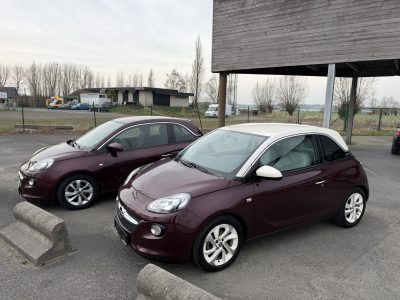 2 stuks van de Opel Adam versie Jam met 36.000km en 73.000km