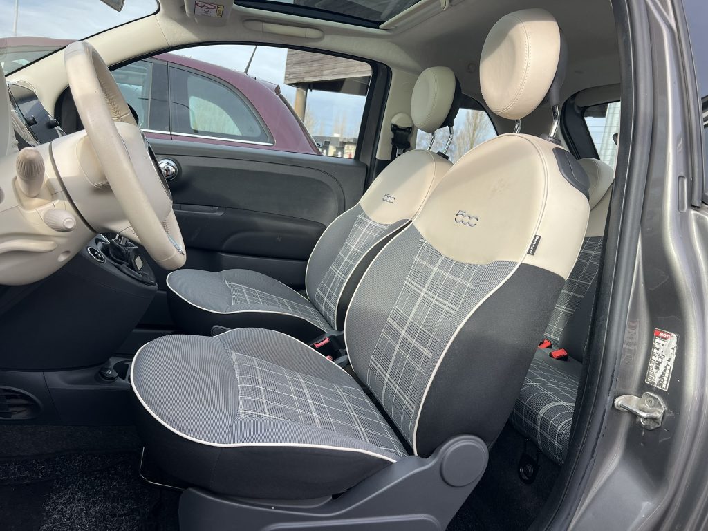 8 stuks op stock van de Fiat 500 in benzine