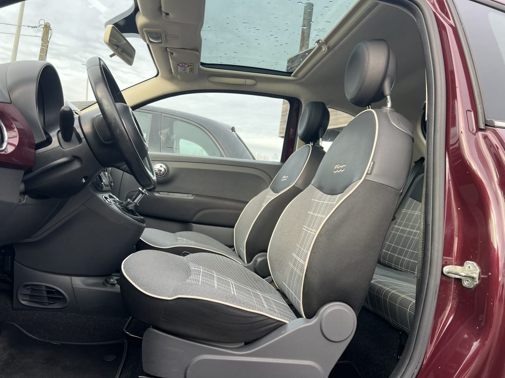 8 stuks op stock van de Fiat 500 in benzine