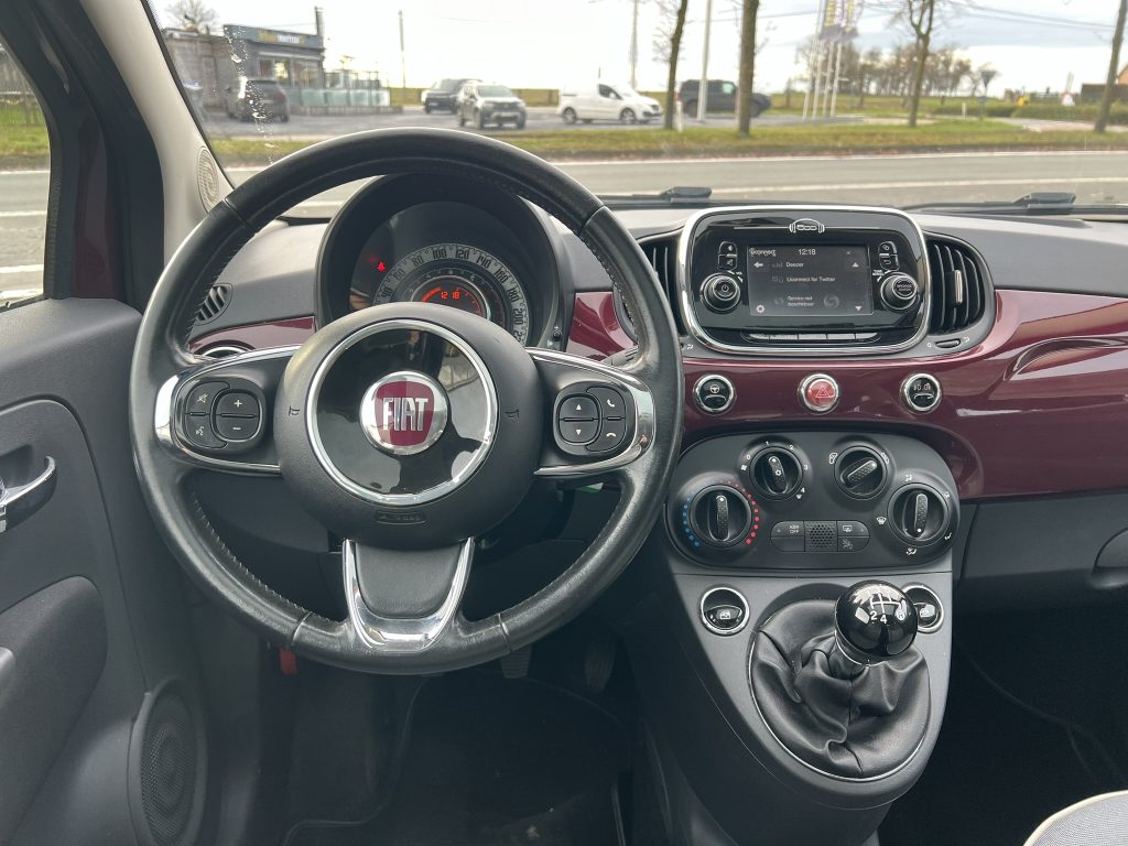 8 stuks op stock van de Fiat 500 in benzine