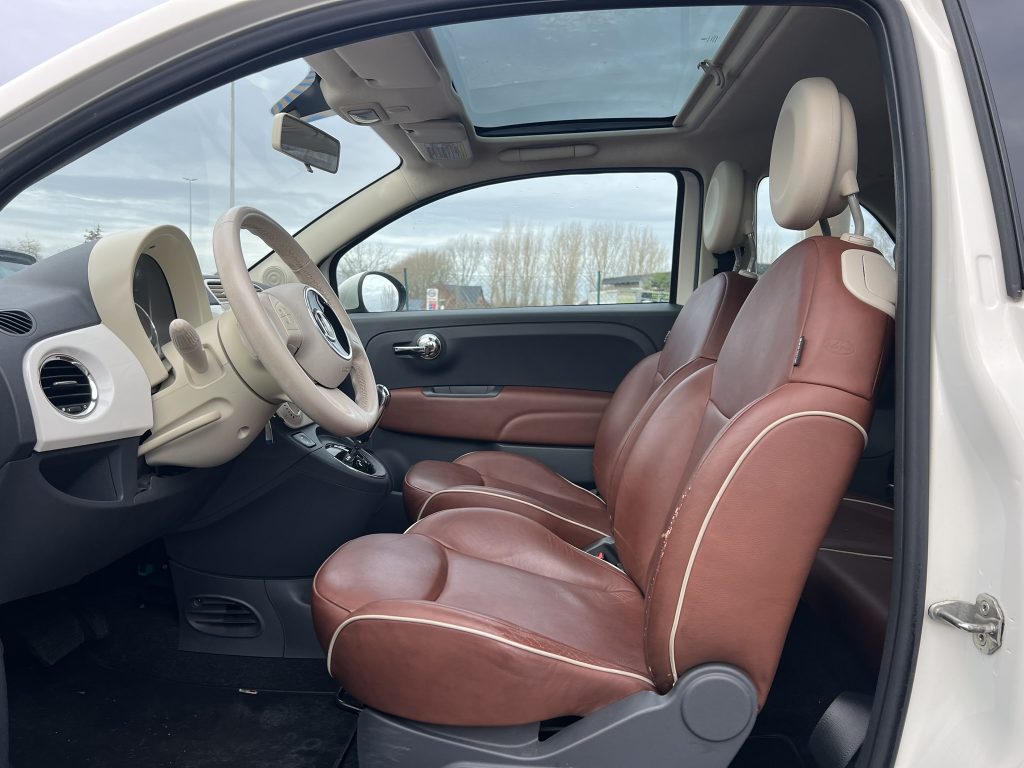 8 stuks op stock van de Fiat 500 in benzine