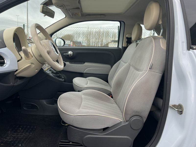 8 stuks op stock van de Fiat 500 in benzine