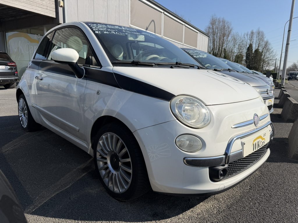 5 stuks van de Fiat 500 face1 in benzine weinig km veel opties aanwezig