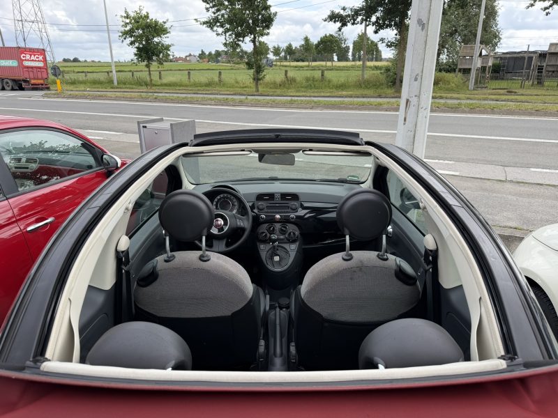 Fiat 500C Cabrio 1.2 benzine in Lounge versie