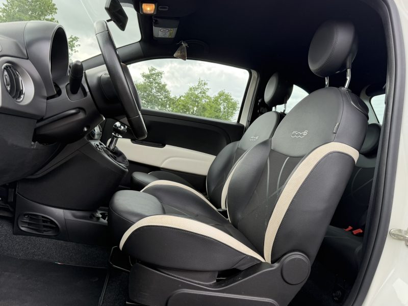 2 stuks van de Fiat 500 face2 nieuw model in benzine
