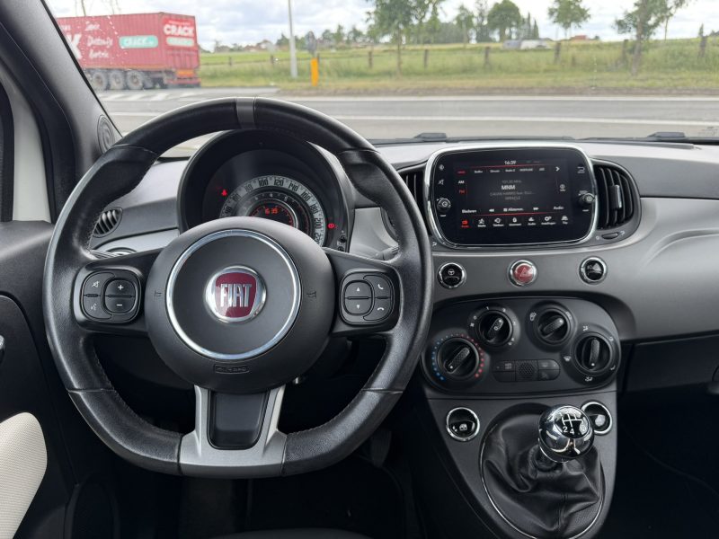 2 stuks van de Fiat 500 face2 nieuw model in benzine