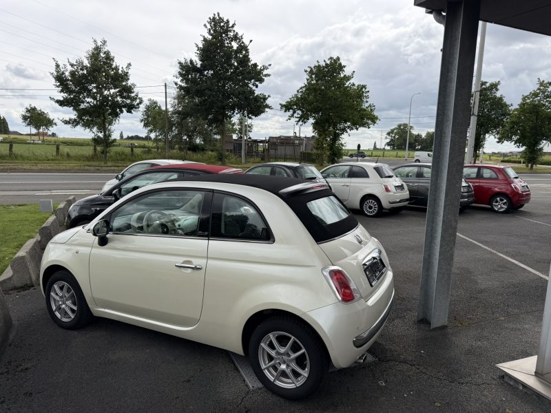 Fiat 500C Cabrio 1.2 benzine in Lounge versie