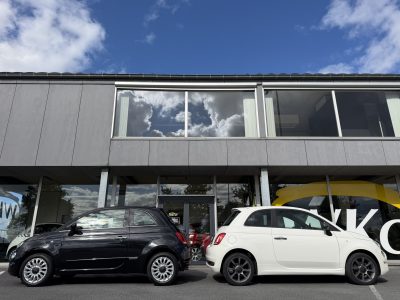 2 stuks van de Fiat 500 face2 nieuw model in benzine