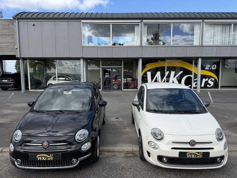 2 stuks van de Fiat 500 face2 nieuw model in benzine