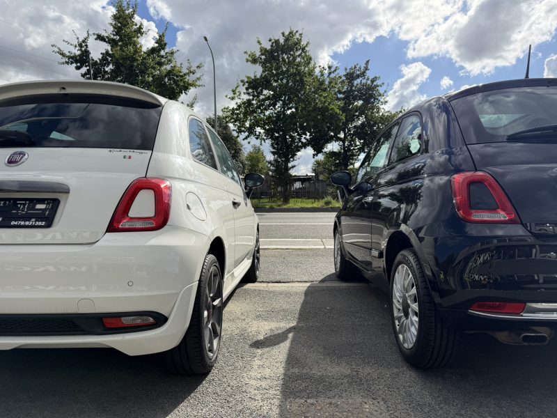 2 stuks van de Fiat 500 face2 nieuw model in benzine