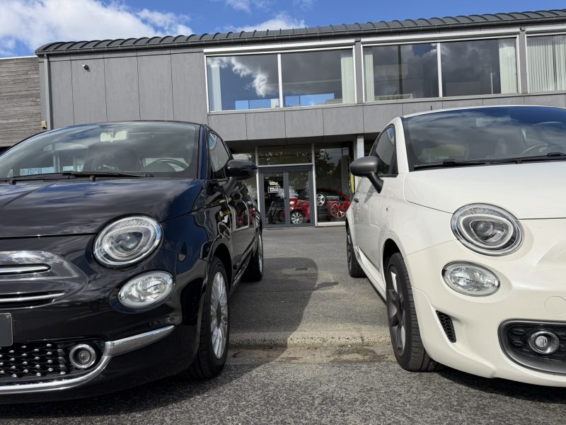 2 stuks van de Fiat 500 face2 nieuw model in benzine