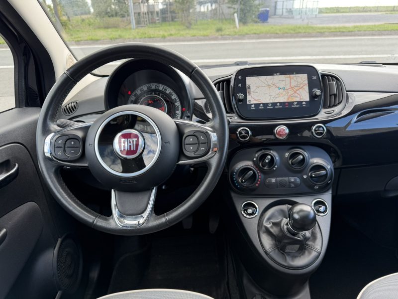 2 stuks van de Fiat 500 face2 nieuw model in benzine